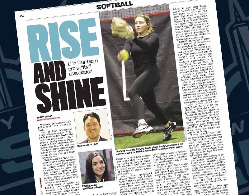 Rise and Shine News Article in Newsday