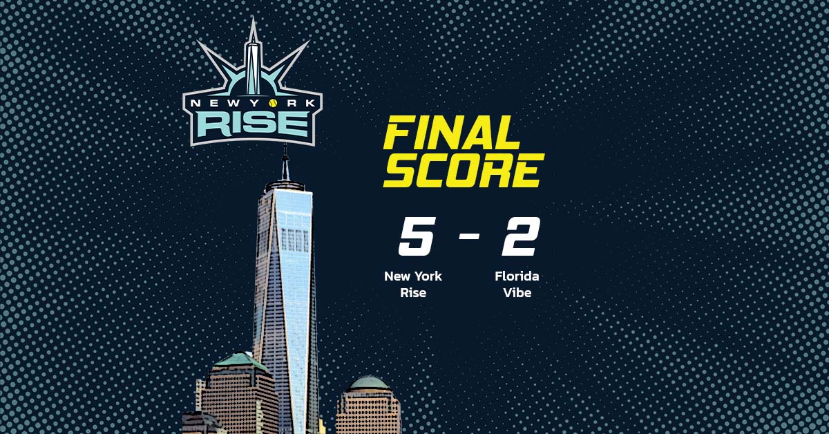 Ignite the fireworks as the New York Rise sweep the Florida Vibe in 5-2 win